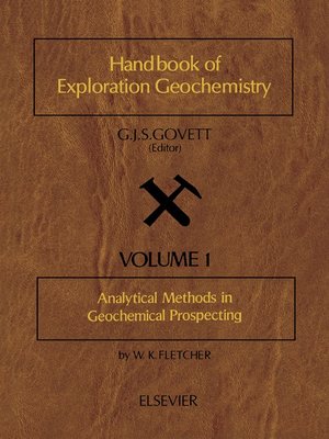 cover image of Analytical Methods in Geochemical Prospecting
